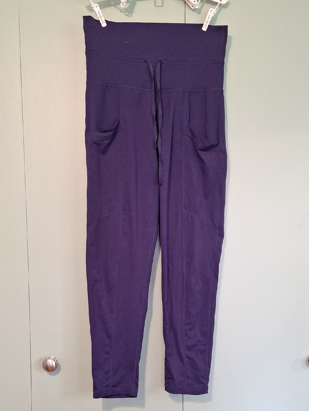 Fabletics High Rise Purple Pant Size Small